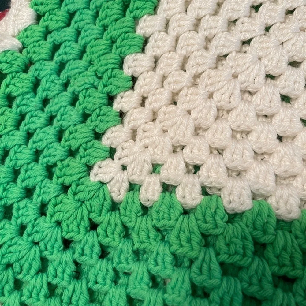 Vintage Handmade Afghan.